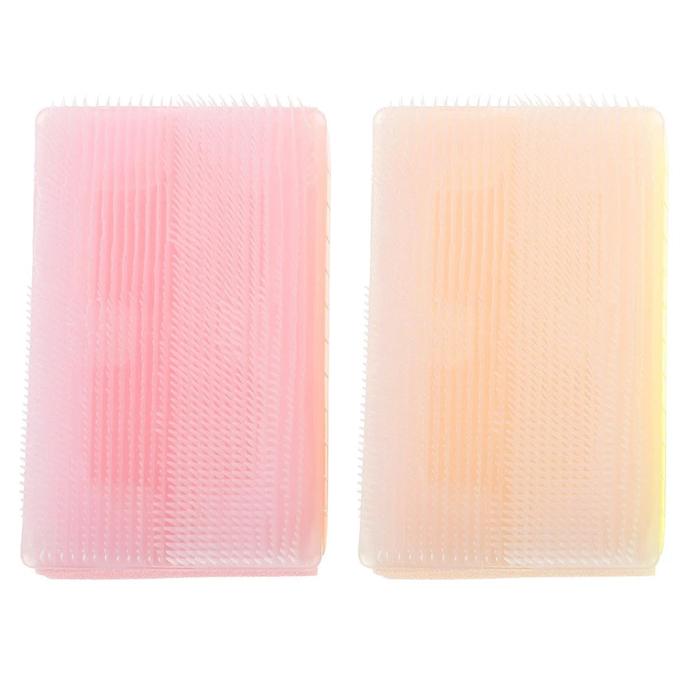 2 Pcs Tactile Brush Child Baby Bath for Newborns Children Hair Scrub