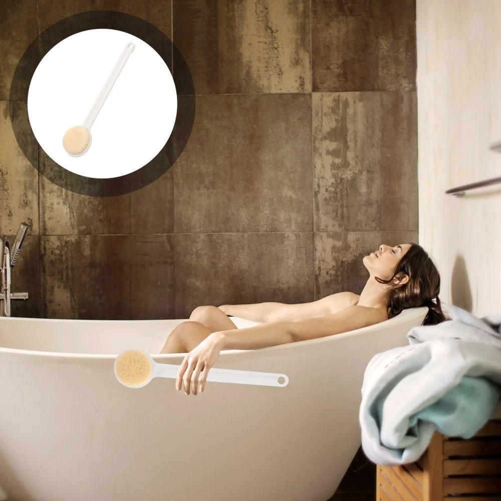 Back Scrubbing Brush Bath Body Brushes Shower Long Handles for Elderly