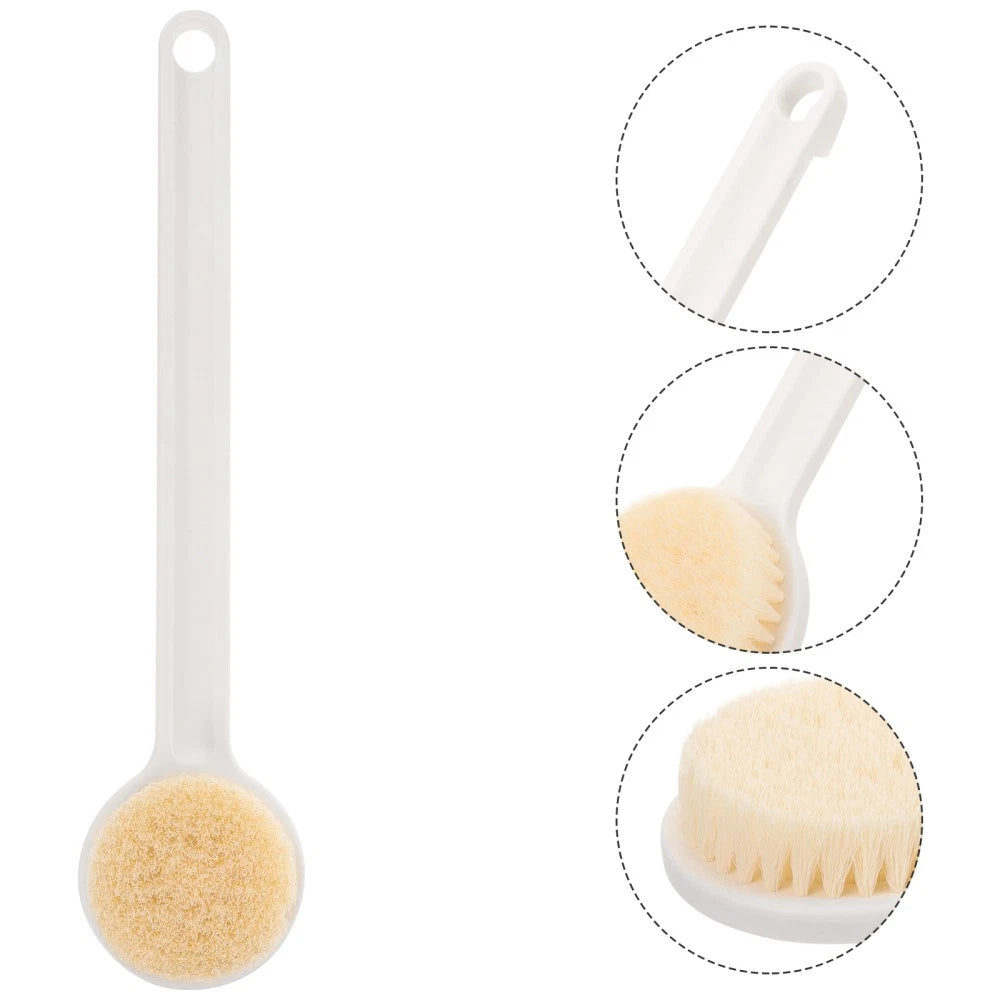 Back Scrubbing Brush Shower Scrubber Body Exfoliator Bath Massage