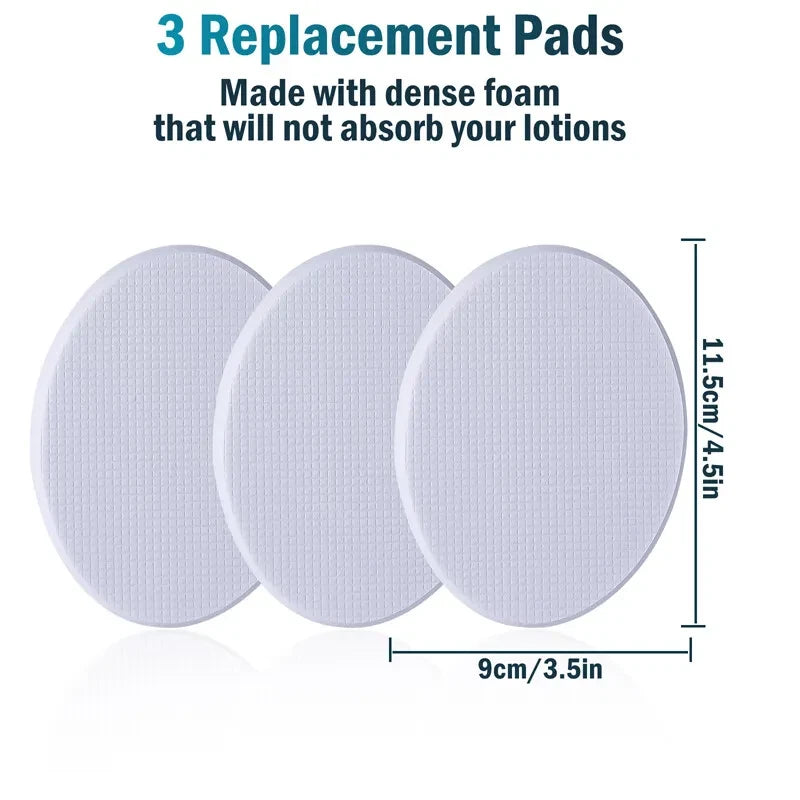 17.5" Long Handle Lotion Applicator Brush for Your Back Fits Tanning Skin Cream