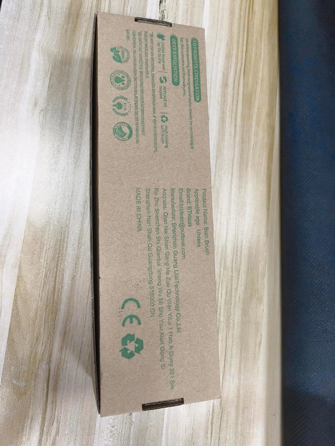 Back Brush Long Handle for Shower,Back Bath Brush for Shower Back Scrubber 20.5”