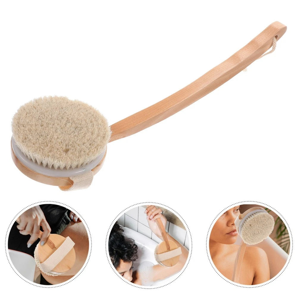 Bath Brush Multi-functional Exfoliating Back Clean Shower Scrubber