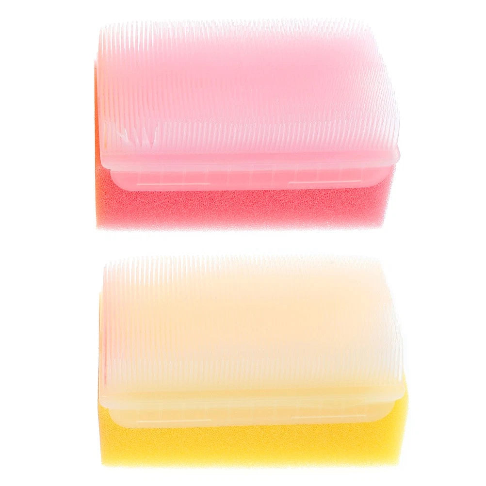 2 Pcs Tactile Brush Child Baby Bath for Newborns Children Hair Scrub