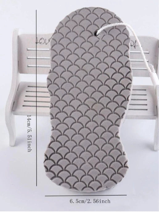 1/2 Exfoliating Body Sponge Bath Shower Scrubber Brush Wash Pad Dry Skin Remover