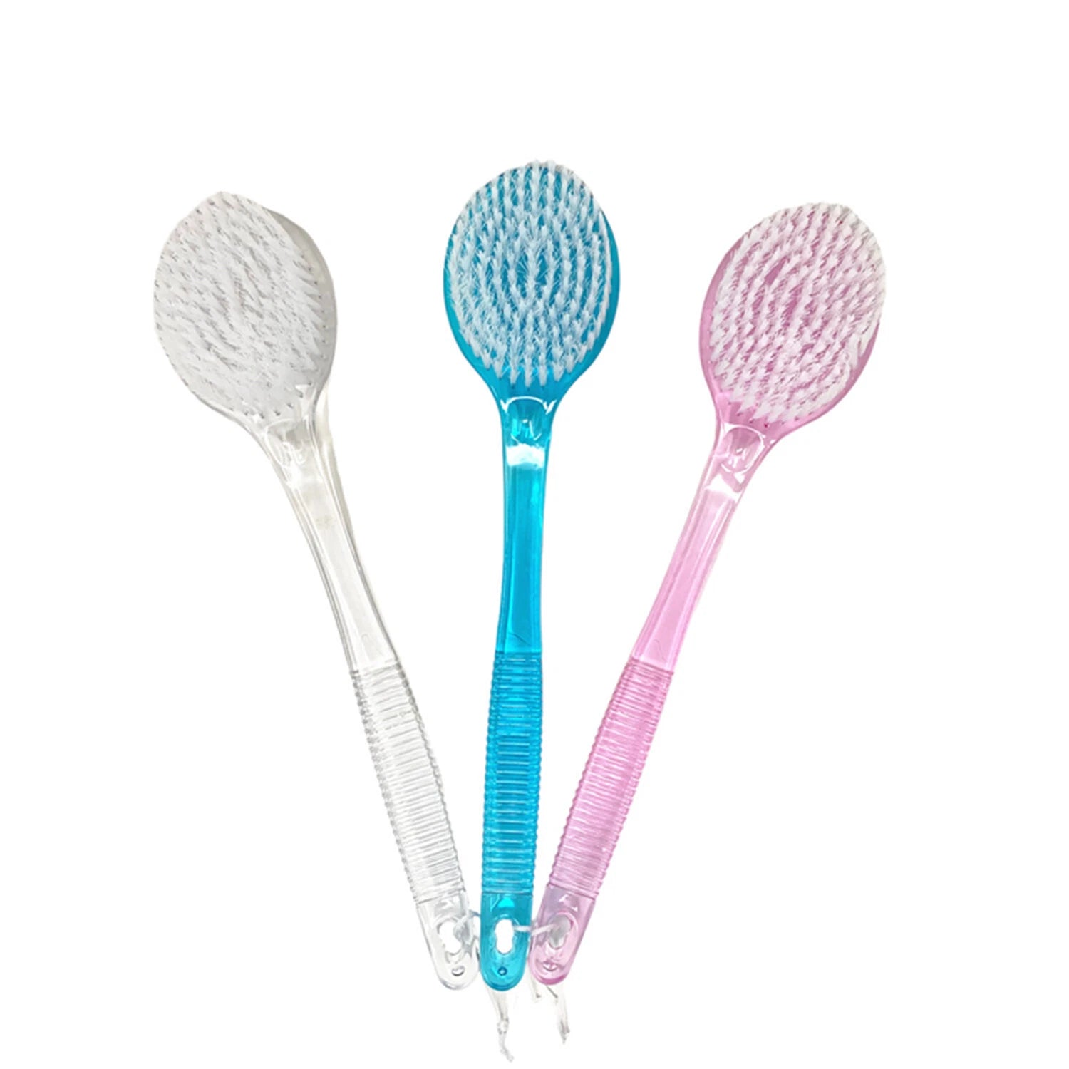 14" Exfoliating Back Scrub, Shower Bath Body Brush Scrubber & Massager