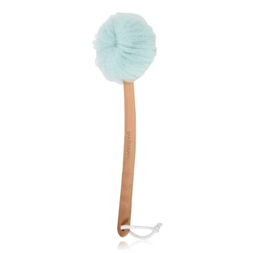 18'' Long Handle Bath Brush Loofah Shower Sponge Long Handle Back Scrubber