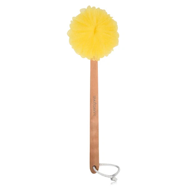 18'' Long Handle Bath Brush Loofah Shower Sponge Long Handle Back Scrubber