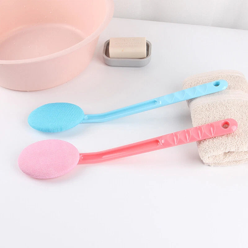 Body Bath Brush Back Scrubber Lotion Self Applicator Back Brush Long HandlePR