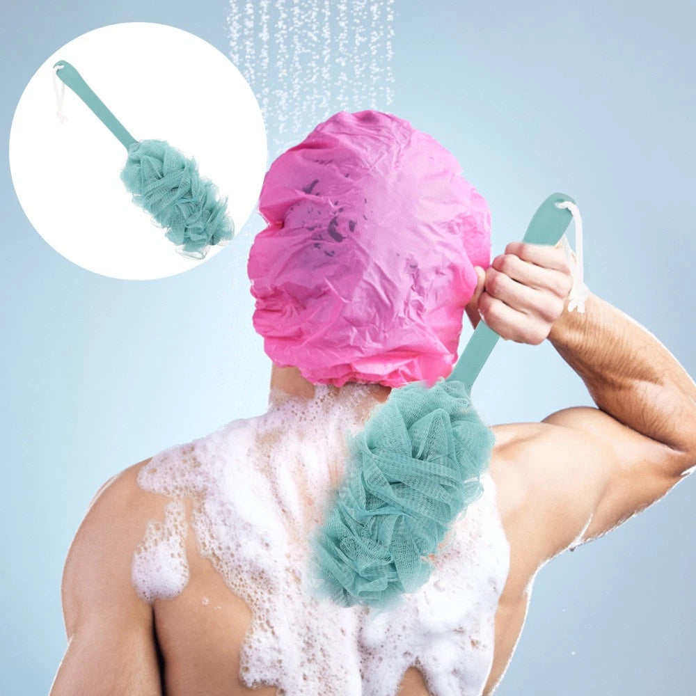 Bath Brush Man Back Scrubber for Shower Accessories Disabled People