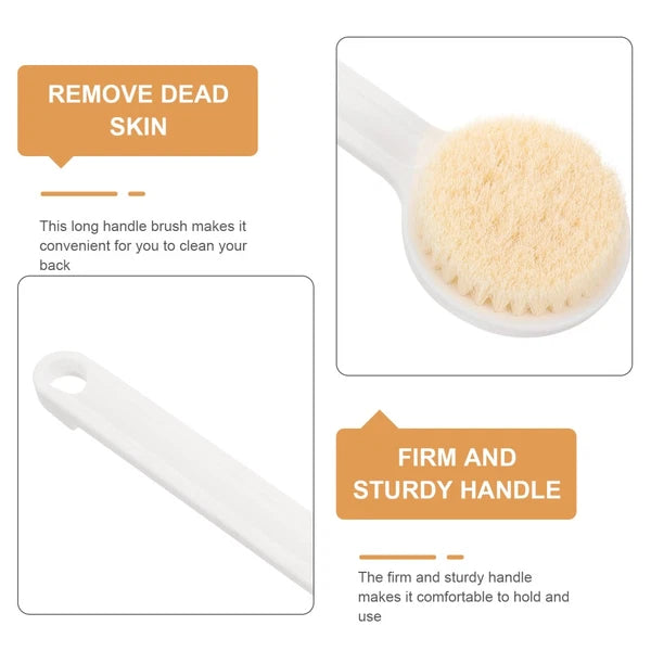 Back Scrubbing Brush Shower Scrubber Body Exfoliator Bath Massage