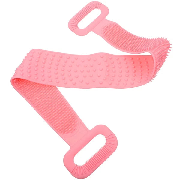 Back Rub Massage Tool Man Shower Belt Brush Exfoliating Bath Towel