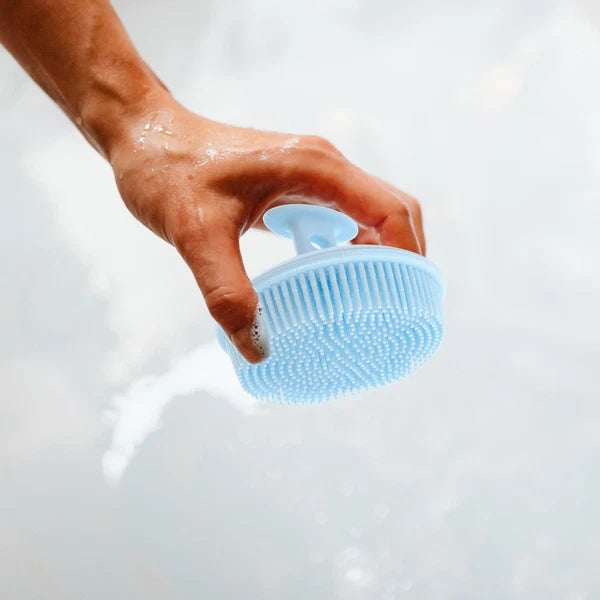 Bath Brush Exfoliating for Travel Scrubber Exfoliator Silicone