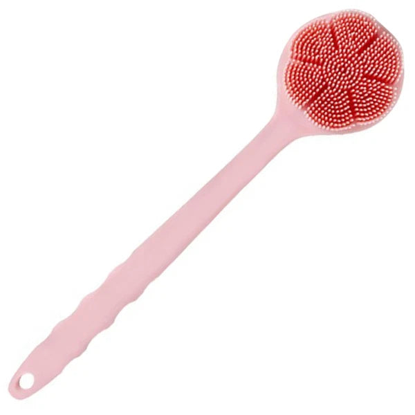Bath Brush Back Scrubber Long Handle Handled Sponge for Shower Body