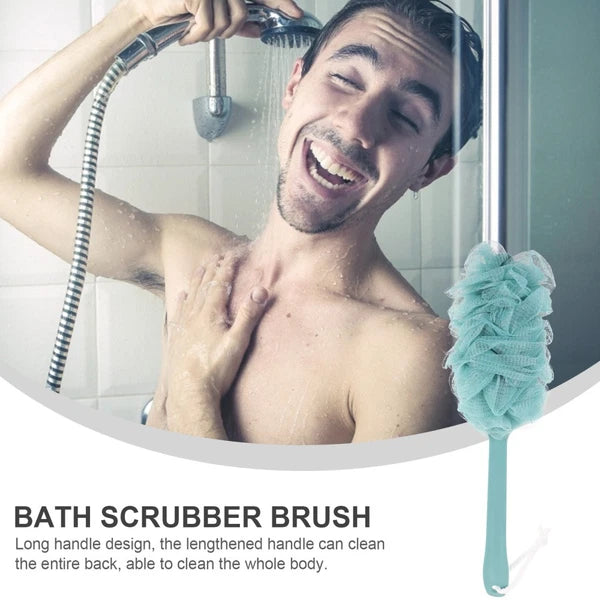 Bath Brush Man Back Scrubber for Shower Accessories Disabled People