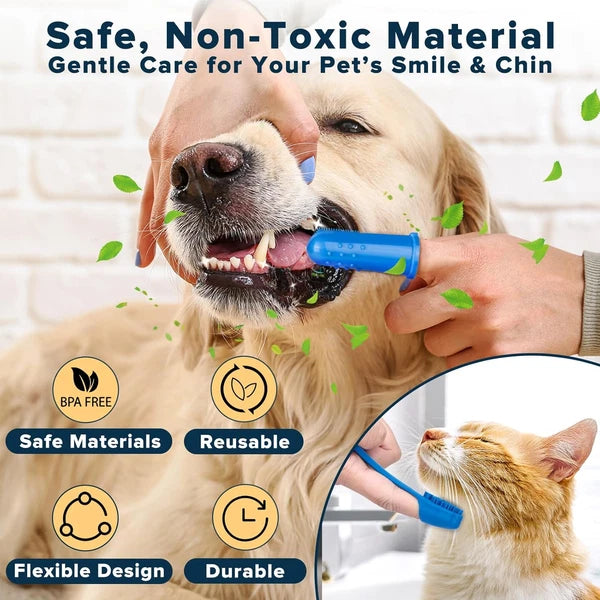 6PCS Pet Grooming Kit | Dog Washing Gloves | Dog Bath Brush | Dog Bath Gloves |