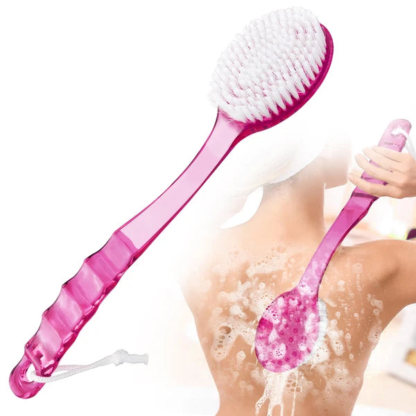 Back Scrubber for Shower Long Handle Back Brush Full Body Shower Cleaning Brush