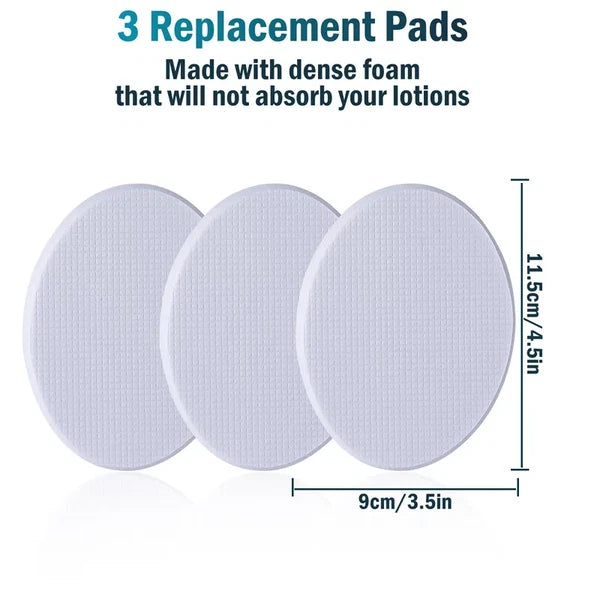 17.5" Long Handle Lotion Applicator Brush for Your Back Fits Tanning Skin Cream