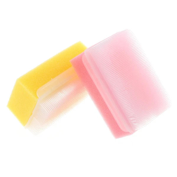 2 Pcs Tactile Brush Child Baby Bath for Newborns Children Hair Scrub