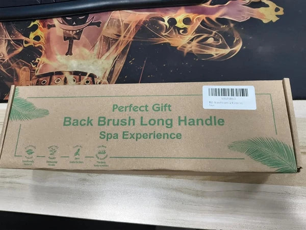 Back Brush Long Handle for Shower,Back Bath Brush for Shower Back Scrubber 20.5”