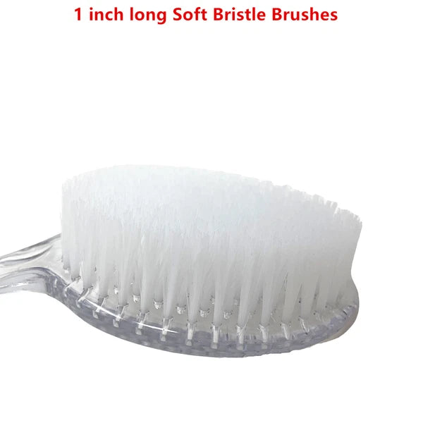 14" Exfoliating Back Scrub, Shower Bath Body Brush Scrubber & Massager
