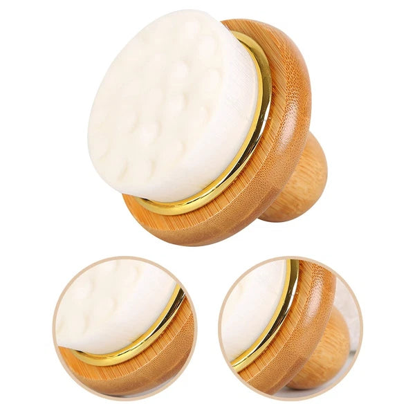 Back Wood Scrubber Shower Brush Portable Bathing Brush Wood Bathing Brush for