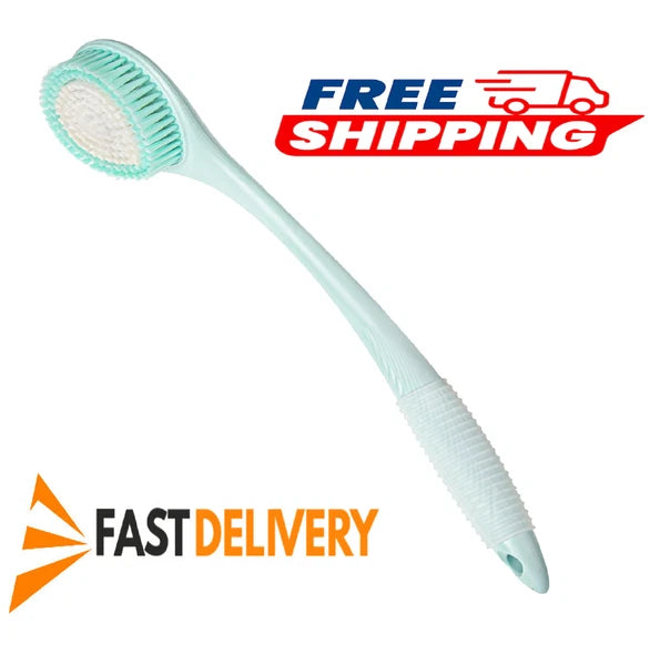 BEDELITE Back Scrubber for Shower - Long Handle Bath Brush (16.4 inches)