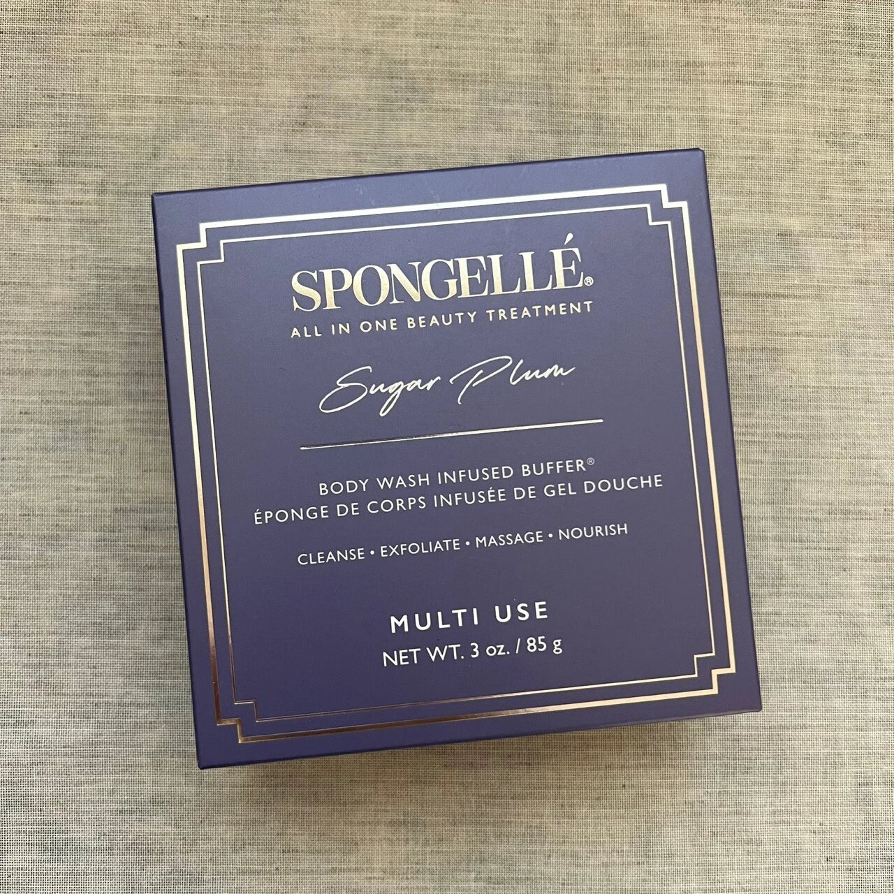 Spongelle Multi-Use Body Wash Infused Buffer  - Mens Womens - Super Supreme Pedi