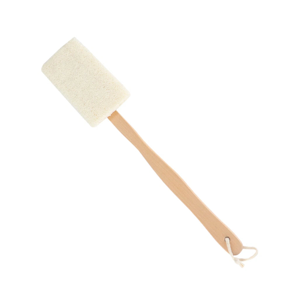 Loofer Shower Brush Exfoliating Body Natural Loofah Skin Cleansing