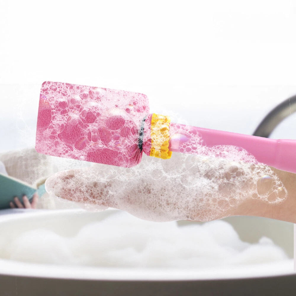 Shower Body Brush Long Handle Bath Brush Rubbing Back Bath (Random Color) UK