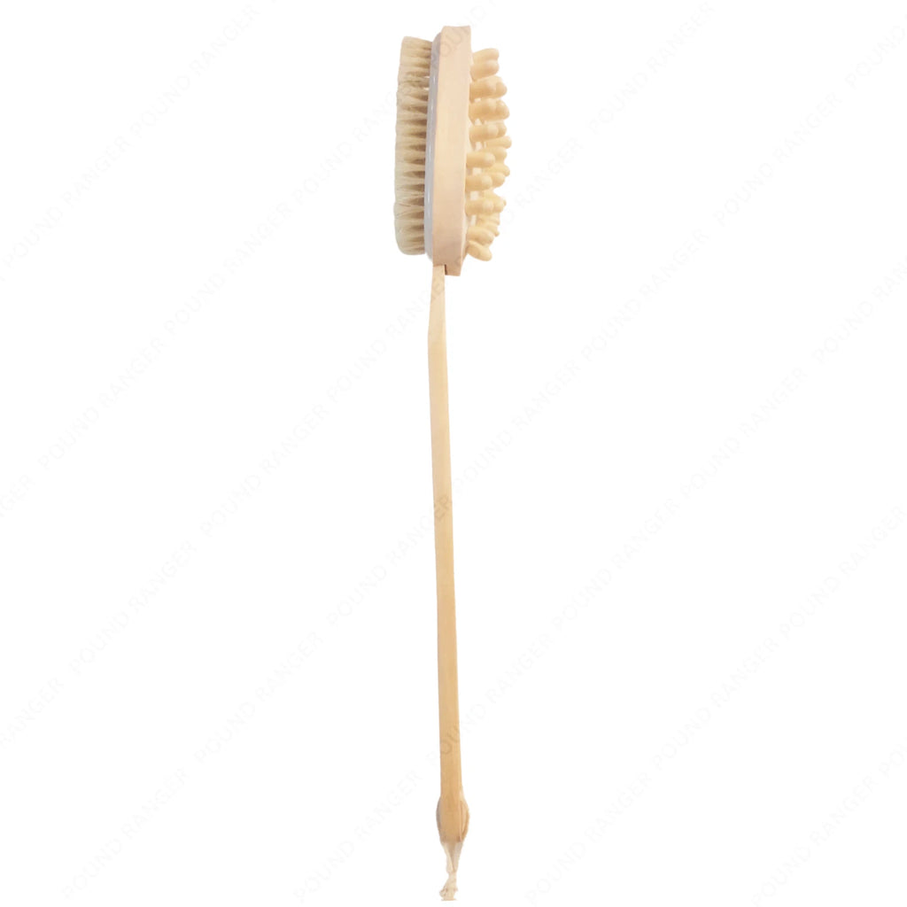 Long Handle Soft Bath Brush Back Scrubber Mesh Sponge Loofah Body Puff Shower