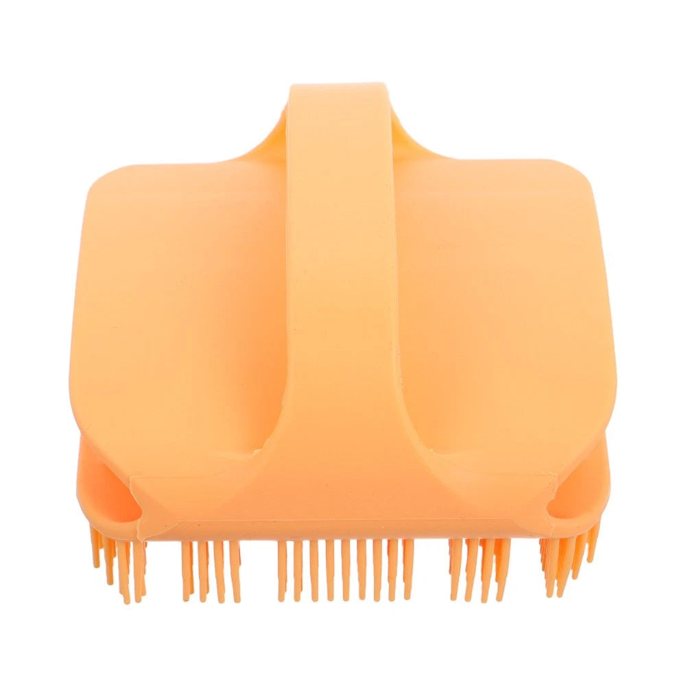 Silicone Bath Massage Brush Man Back Scrubber for Shower Women Body