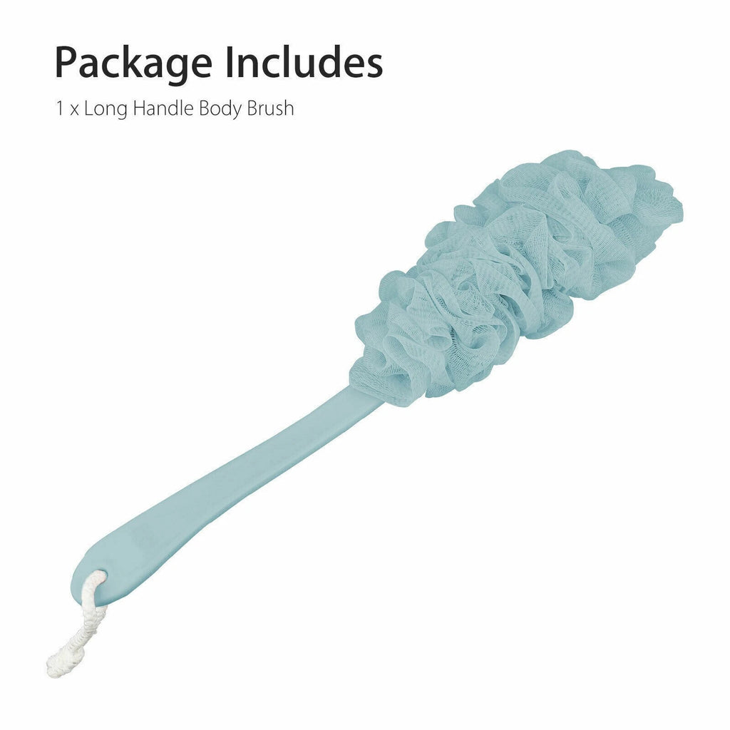 US Bath Brush Loofah Shower Sponge Long Handle Back Scrubber Body Exfoliating US