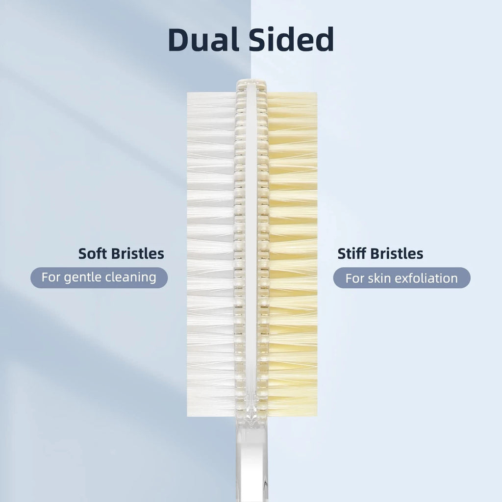 Fymblin Back Scrubber Long Handle for Shower,Back Brush Dual-Sided with Stiff...