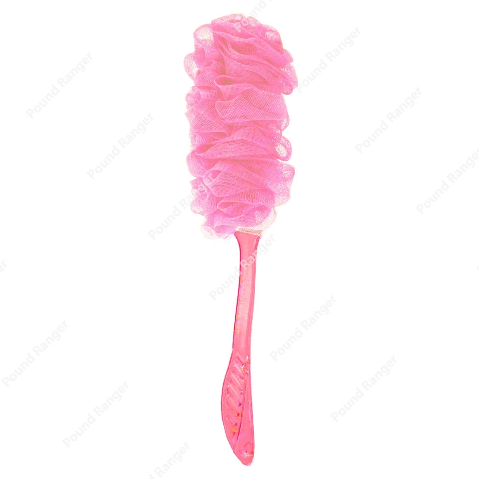 Long Handle Soft Bath Brush Back Scrubber Mesh Sponge Loofah Body Puff Shower