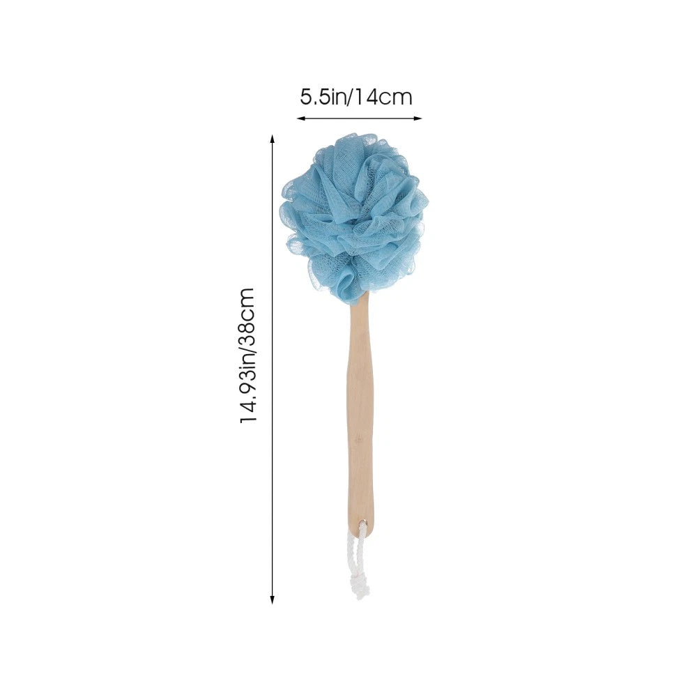 2 Pcs Bath Bathing Brushes Women Soft Back Scrubber Shower