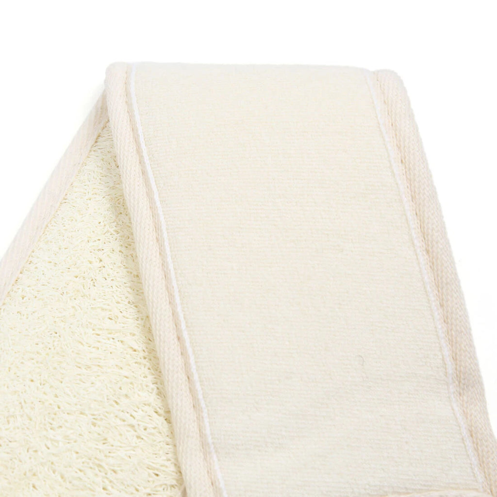 Loofah Bathing Shower Exfoliating Back Strap Skin Care Body Scrubber Brush Towel