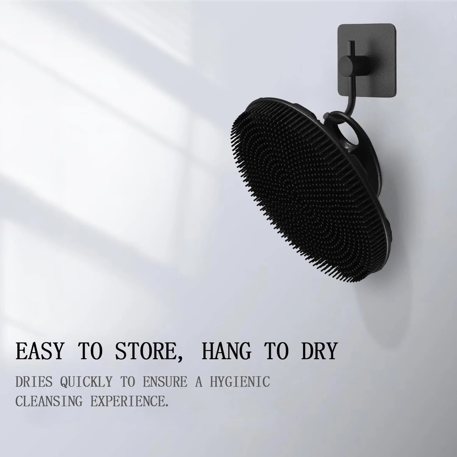 INNERNEED Food-Grade Soft Silicone Body Scrubber Shower Brush Handheld Cleansing