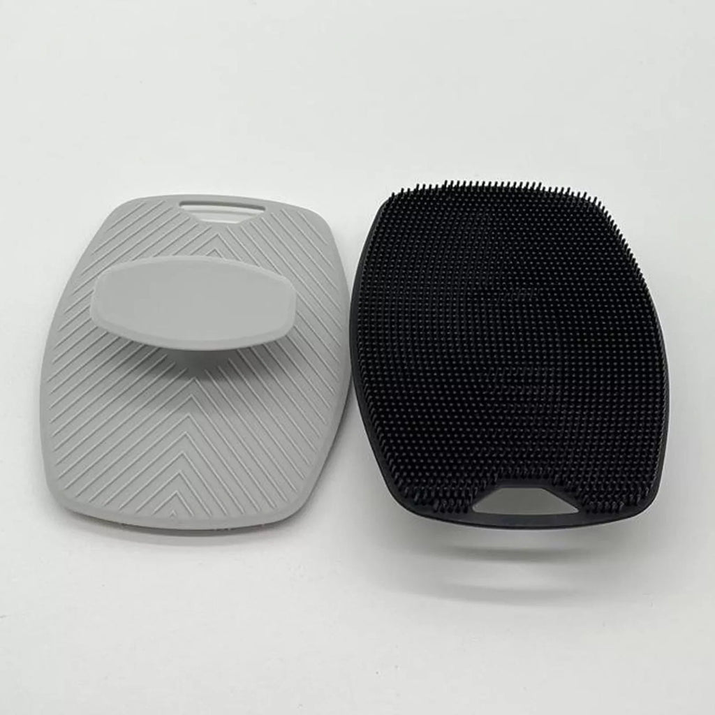 Silicone Body Scrubber Shower Bath Brush Gentle Exfoliating Scrub Cleansing Tool