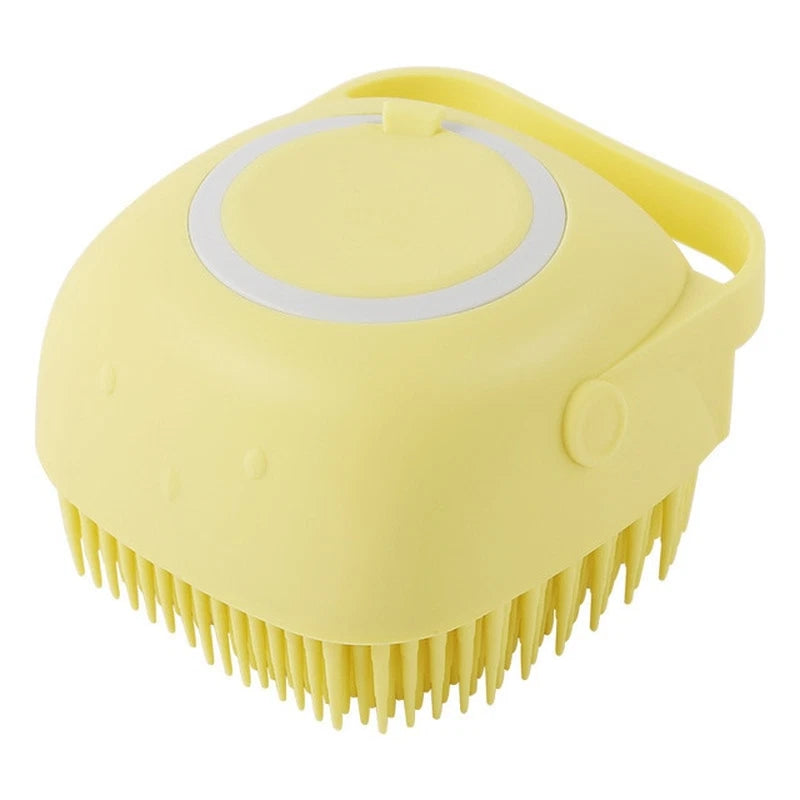 Bathroom Bath Massage Gloves Brush Soft Safety Silicone Pet Accessories