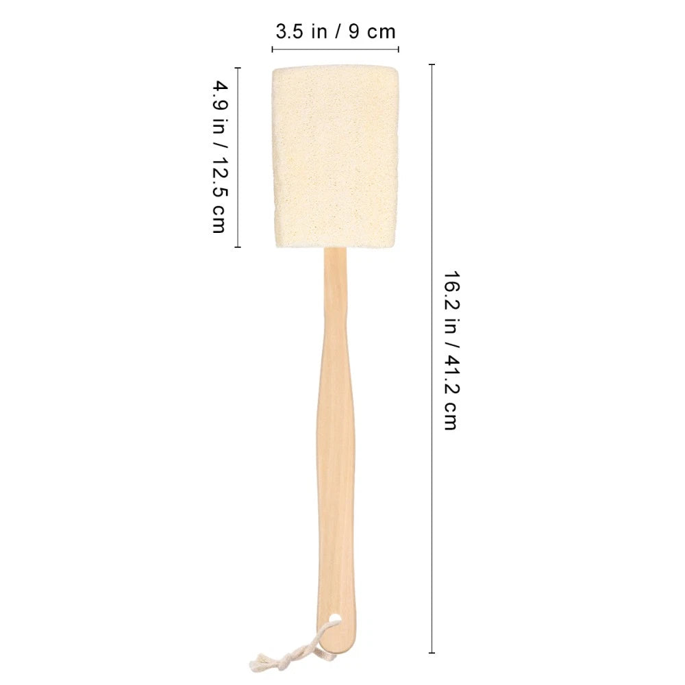 Loofah Bath Brush Miss Work Shower Scrubber Skin for Dry Brushing