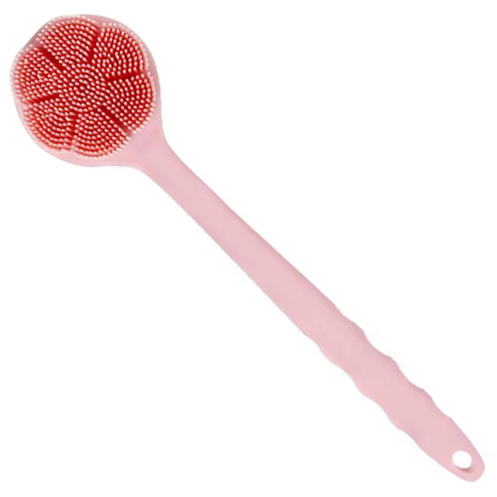 Bath Brush Back Scrubber Long Handle Handled Sponge for Shower Body