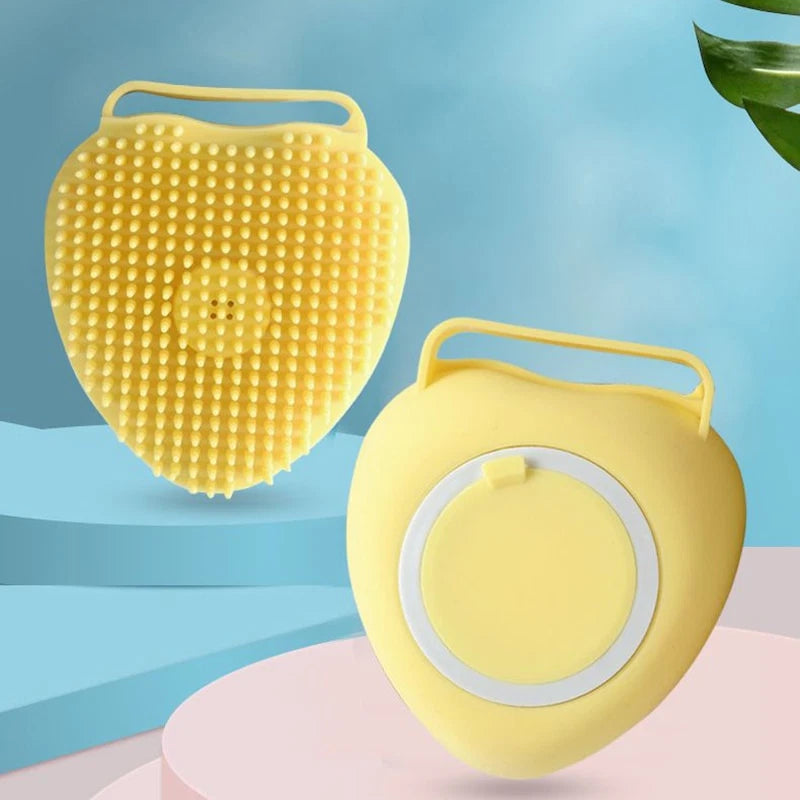 Bathroom Bath Massage Gloves Brush Soft Safety Silicone Pet Accessories
