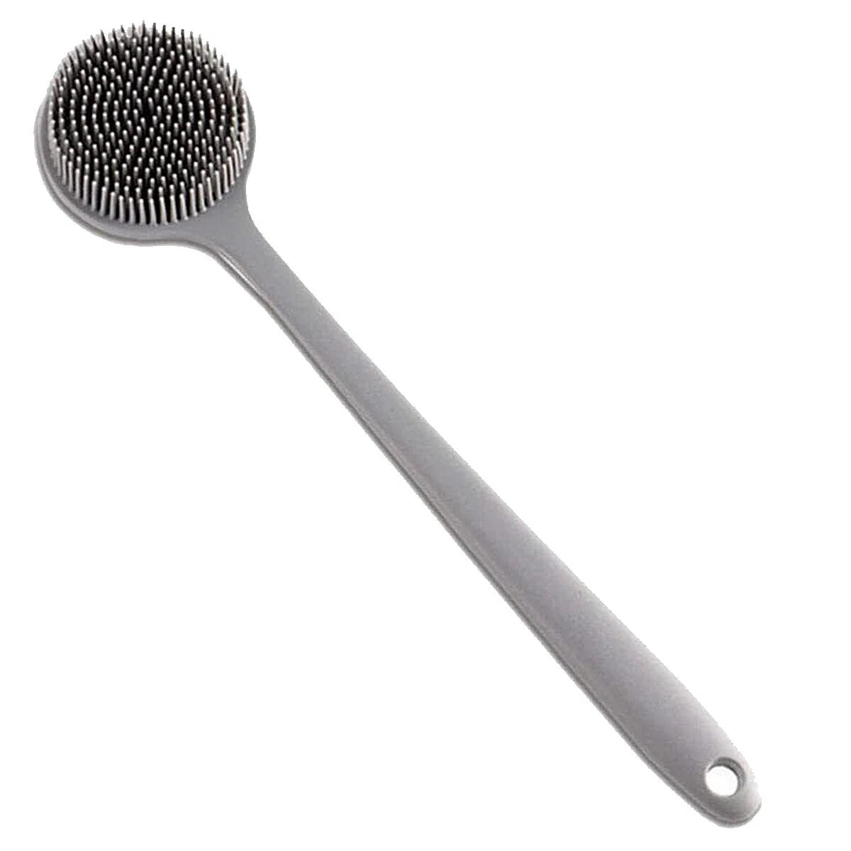 Silicone Body Brush Bath Brush Back Scrubber Long Handle Bath Shower Brush