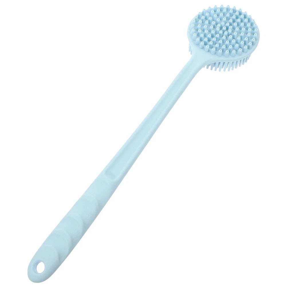 Silicone Bath Brush Man Back Cleaning Scrubber Washer for Shower