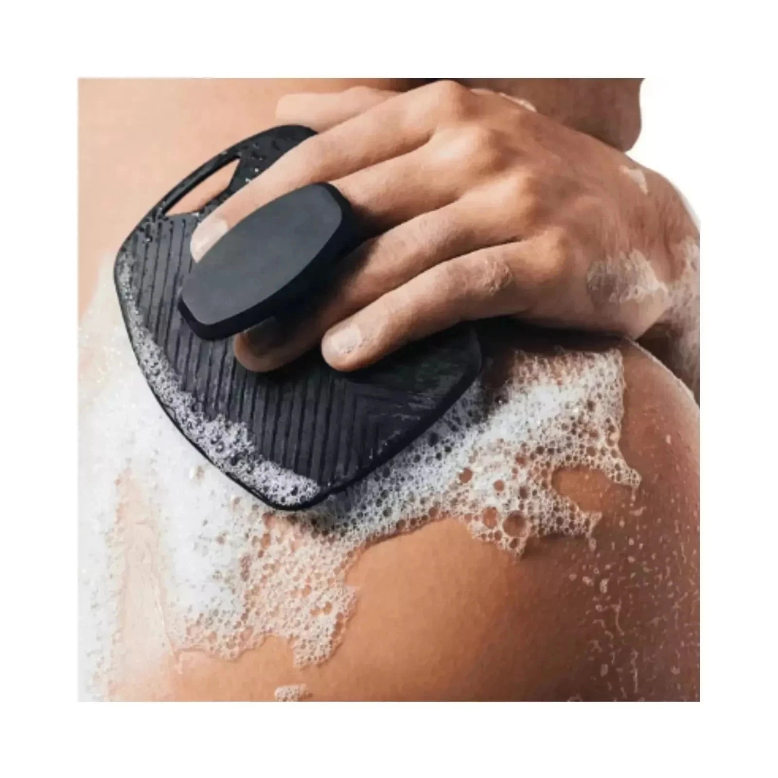 Silicone Body Scrubber Shower Bath Brush Gentle Exfoliating Scrub Cleansing Body