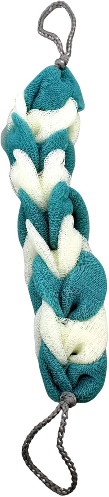 3 Pack Long Stretch Back Sponge with Rope Handles Back Scrubber Bath Shower M...