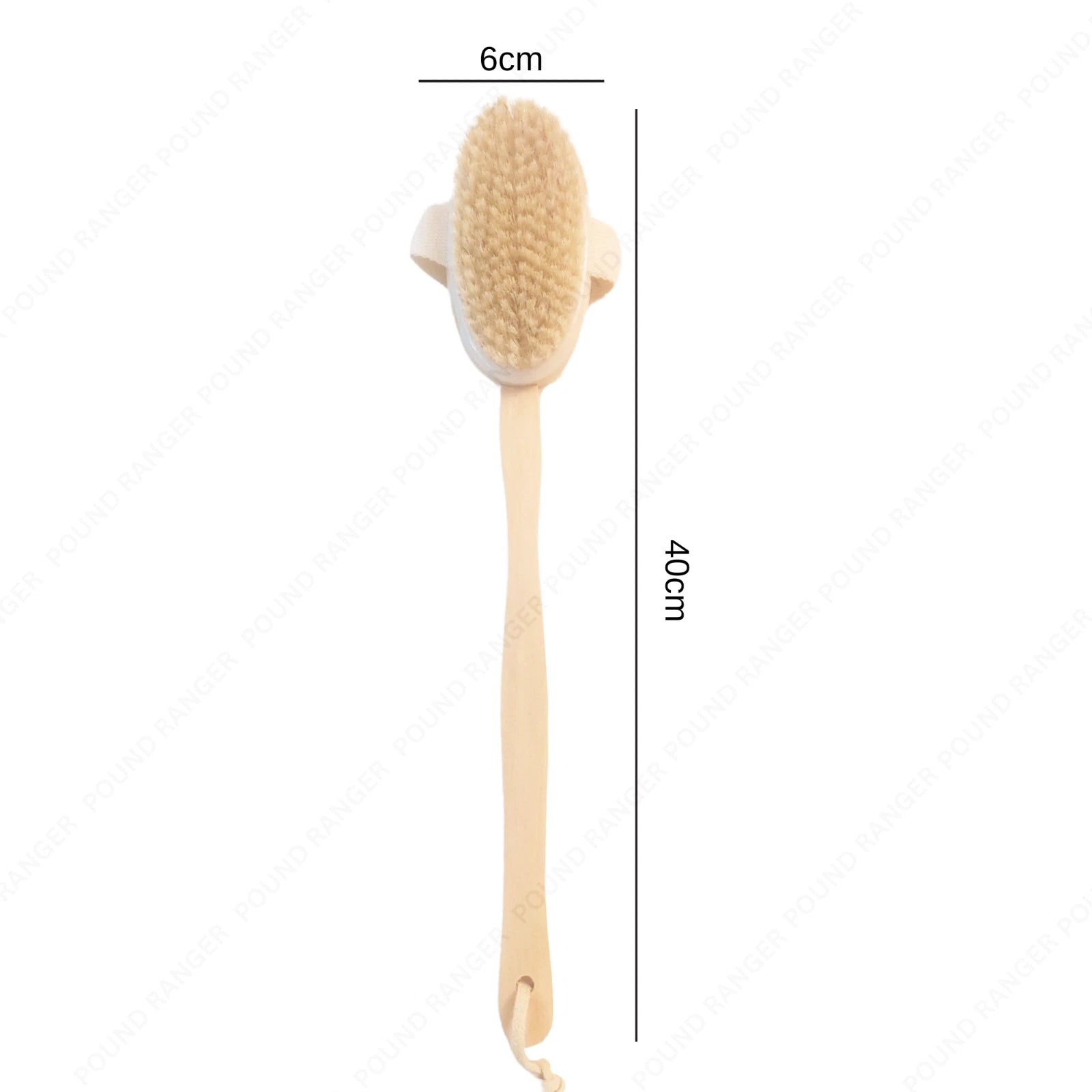 Long Handle Soft Bath Brush Back Scrubber Mesh Sponge Loofah Body Puff Shower