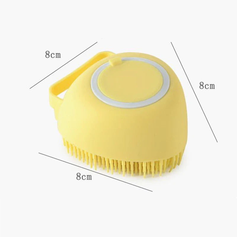Bathroom Bath Massage Gloves Brush Soft Safety Silicone Pet Accessories