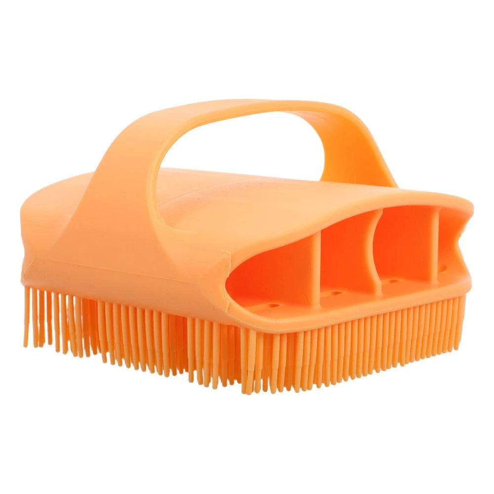 Silicone Bath Massage Brush Man Back Scrubber for Shower Women Body
