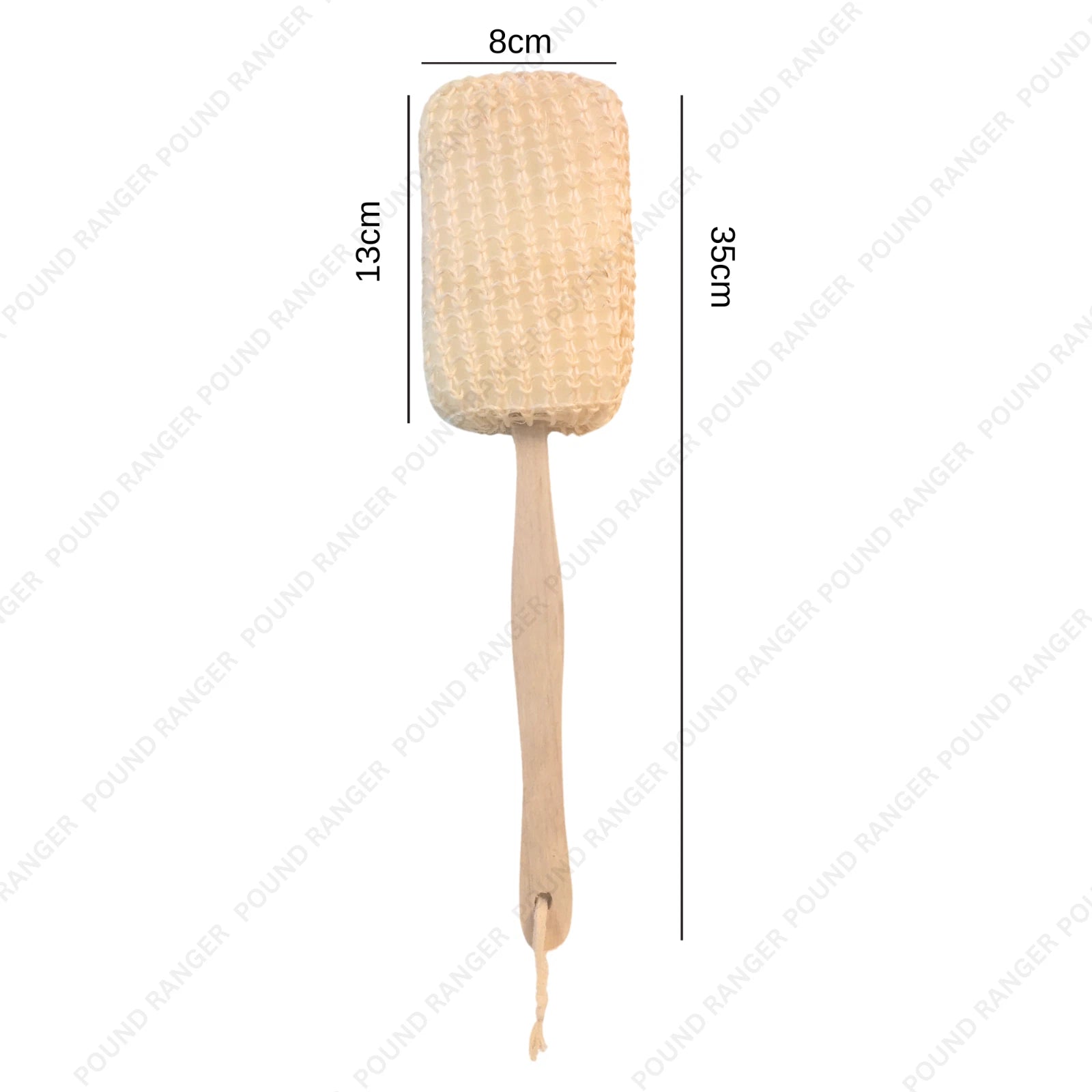 Long Handle Soft Bath Brush Back Scrubber Mesh Sponge Loofah Body Puff Shower